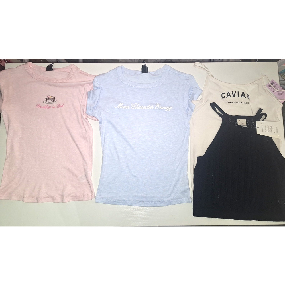 Lot of 4 tops Teens Size XS Shirts
